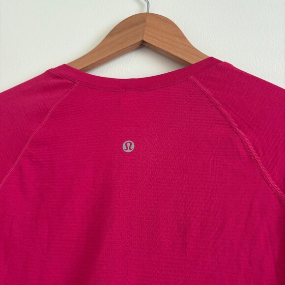 Lululemon Athletic Swiftly Tech Long Sleeve Shirt 2.0 Race Passionate NWT Size 8 - Picture 7 of 9